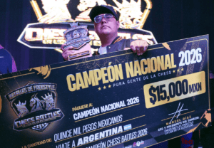 Fat Tony campeón Chess Battles 2026: Victoria ante Soni Montiel Fat Tony campeón Chess Battles 2026 Victoria ante Soni Montiel